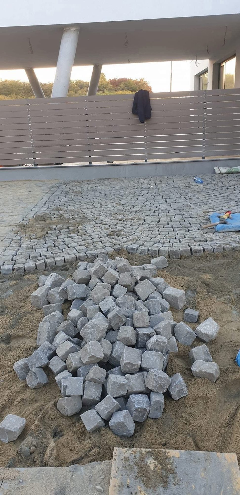 Pavaj cubică — lucrare finalizată